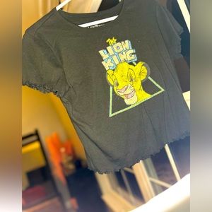 Simba Lion King Crop Top